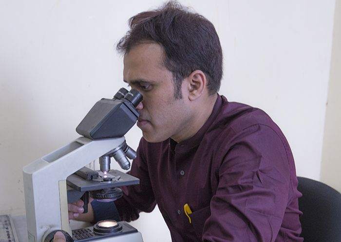 Research laboratory at KPC Medical College